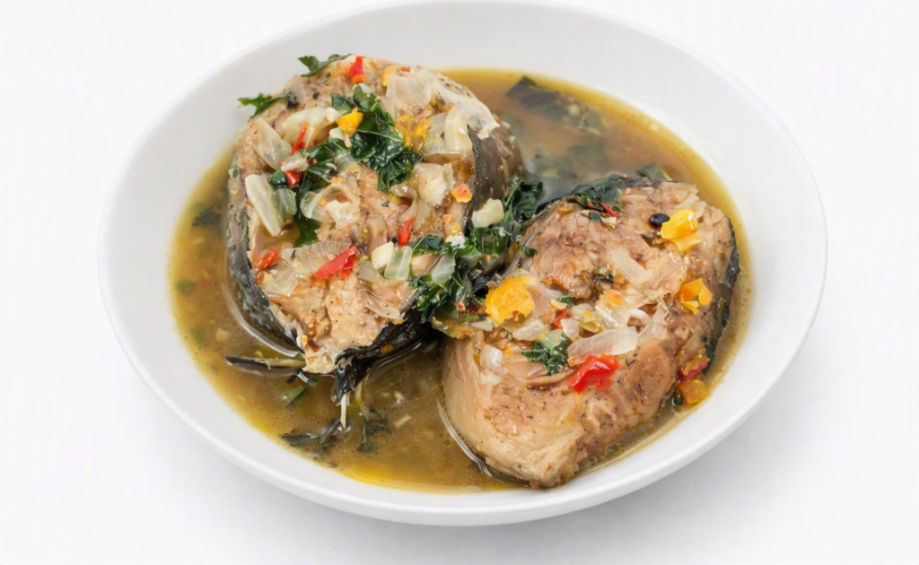 Catfish Pepper Soup (with Yam)