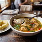 Croaker Fish Pepper Soup (with Yam)